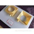 Heat sink gold-plated parts